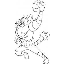 All girls and boys love little kittens, because they are so nice and affectionate. Coloring Page Pokemon Incineroar Pokemon Beginning With I Free Printable Coloring Pages