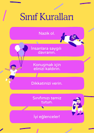 Ücretsiz ve Yazdırılabilir Kurallar Şablonları | Canva