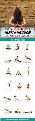 Yoga For The Sacral Chakra Free Printable Pdf Sacral Chakra Yoga Yoga Asanas Chakra Yoga
