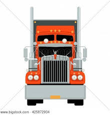 Huge collection, amazing choice, 100+ million high quality, affordable rf and rm images. Red Semi Truck Front Vector Photo Free Trial Bigstock