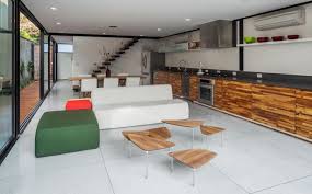 make a statement with large floor tiles