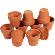 Fairylavie succulent pots, 2.5'' succulent plant pots, small pots for plants cute small planter with accessories, great for home decor and ideal gift, set of 12 4.6 out of 5 stars 119 $23.99 $ 23. Terra Cotta Pots With Drainage Holes For Plants 2 6 In 10 Pack Amazon Ae Patio Lawn Garden