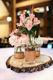 Simple Wedding Fall Centerpiece Ideas Inexpensive Wedding Centerpieces Fun Wedding Decor Rose Gold Centerpiece