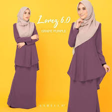 Warna ungu memadukan antara warna merah yang membara dan biru yang menyegarkan. Penambahan Warna Grape Purple Nurul Arechik Apparels Facebook