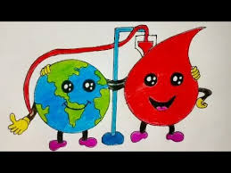 I love getting new ideas here on pinterest!. How To Draw World Blood Donation Day 2019 Poster Drawing Very Easy Blood Donate Camp Art Youtube