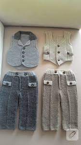 Orgu Erkek Bebek Takimlari Baby Outfits Bebek Pantolon Orgu
