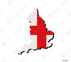 Switch between scheme and satellite view; England Karte Mit Flagge Stock Vektorgrafi Crushpixel