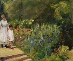 Https Www 1stdibs Com Art Paintings Landscape Paintings Max Liebermann Enkelin Und Kinderfr Mountain Landscape Painting Figure Painting Impressionist Artists