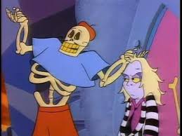 Beetlejuice season 1 episode 2b skeletons in the closet beetlejuice season 1 episode 3b out of my mind. 92 Beetle Juice And Liv Ideas Beetlejuice Beetlejuice Cartoon Tim Burton
