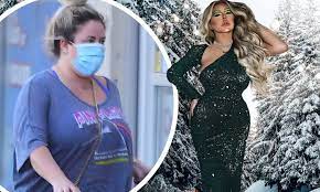 Maybe you would like to learn more about one of these? Aubrey O Day Posts Very Heavily Photoshopped Christmas Card And Talks About Her Personal Growth Daily Mail Online