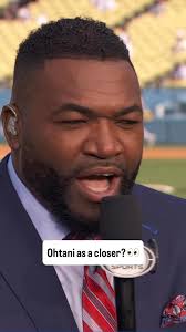 Big Papi thinks Ohtani should be a Closer 👀