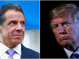 Trump goes after Andrew Cuomo's claim that America lacks "greatness"