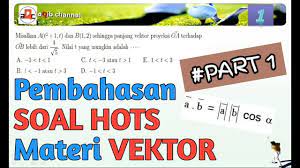 V jika diuraikan vektor tersebut. Matematika Bahas Tuntas Soal Hots Materi Vektor Matematika Peminatan Kelas X Mipa Part 1 Youtube