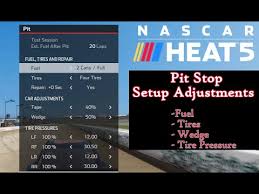 In this tutorial you will find steps to make x360ce work with nascar heat 4. Nascar Heat 5 Setup Guide Pit Stop Adjustments In Race Adjustments Youtube