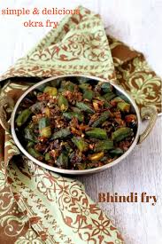 Bhindi Fry Recipe Indian Style Okra With Onions And Minimal Spices Learn How To Make Okra Fr Indian Food Recipes Vegetarian Healthy Okra Recipes Okra Recipes