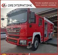 China Factory Price 4*2 10 Cbm Water Tank Medium Duty Shacman F3000 Fire Fighting Truck with Fire Cannon