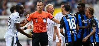 Wedstrijd van speeldag 1 uit de jupiler pro league 2021/2022 tussen club brugge en eupen. Pli50684uyrgom