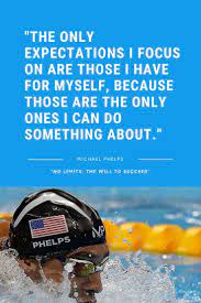 Michael Phelps Motivational Quote For Swimmers Michael Phelps Swimming Motivational Quotes Swimming Motivation