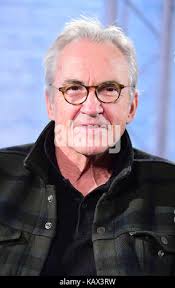 George Lamb und Vater Larry Lamb Stockfotografie