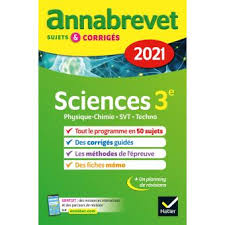 Rtl et digischool vous dévoilent le sujet complet et le corrigé de l'épreuve de sciences au brevet 2019. Annales Du Brevet Annabrevet 2021 Physique Chimie Svt Technologie 3e Sujets Corriges Conseils De Methode Broche Jeannin Nadege Sonia Madani Nicolas Nicaise Achat Livre Ou Ebook Fnac