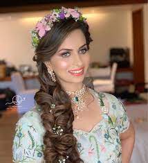 20 Hairstyles For Lehenga You Can Try On Your Wedding Day Bridal Look Wedding Blog