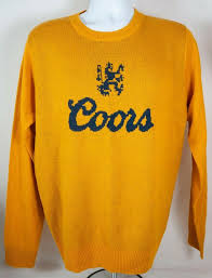 Brixton Banquet Coors Mens Hops Crew Sweater Size L Brixton Crew Men Sweater Windbreaker Jacket Mens Denim Jacket Men