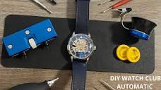 Build Your Own Custom Watch Kit | DIY Watch Club - YouTube