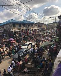 View, from a store beside the market and across the motorway. Local Guides Connect Oshodi The Second Largest Open Market In Lagos N Local Guides Connect
