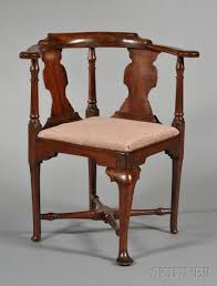 Queen Anne Walnut Carved Roundabout Chair Sale Number 2567b Lot Number 280 Skinner Auctioneers Chippendale Furniture Chair Chairs For Sale