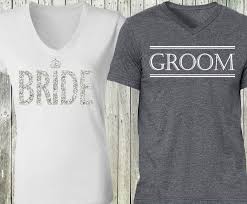 Bride Silver Glitter White Shirt Groom Gray Shirt Mrs Bridal Groom Shirts Bride Shirts Wedding Shirts