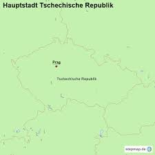 Prag wird auch goldene stadt genannt, weil. Stepmap Hauptstadt Tschechische Republik Landkarte Fur Europa
