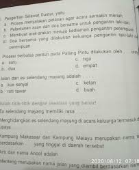 Sedikit cerita mengenai jejak kuliner betawi yang keberadaan nya semakin susah ditemui,yaitu selendang mayang. Tolong Jawab Semuanya Ya Kak Brainly Co Id