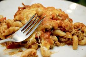 Recette Macaroni A La Viande Cremeux Gratine Recipe Comfort Food Food Confort Food