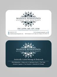 View designcap's massage business card templates and start to customize. Elegant Playful Massage Business Card Design For A Company By Sandaruwan Design 16476533