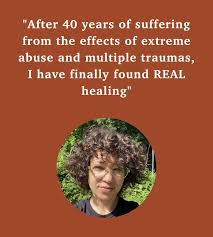 4 days left❤️ “After 40 years of suffering from the effects of extreme  abuse and multiple traumas, I have finally found REAL healing, REAL relief  and a CLEAR path forward for less