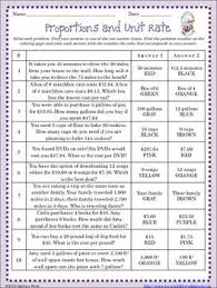 Proportions And Unit Rate Coloring Worksheet Junior High Math Sixth Grade Math Middle School Math