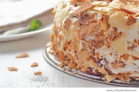 Butter Mit Eiern Verruhren Milchmadchen Gezuckerte Kondensmilch Unterruhren Mehl Sieben Backpulver Mit Me In 2020 Schmandtorte Schmandkuchen Rezept Pudding Rezept