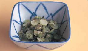 みずの酢の物とおひたし 伝えたい残したいふるさとの味 さけがわ