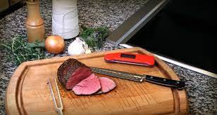 Directly engaging her prey in the poultry section, ms. Dinner For Two Beef Tenderloin Thermoworks