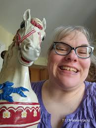 Carousel Collection Piece: Liberty, a 1909 Dentzel Stander Replica from  Libertyland in Memphis, TN