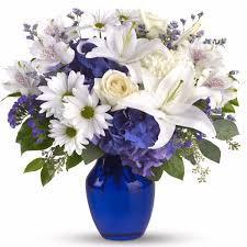 Vase of flowers stock photos (total results: Beautiful In Blue Vase Creative Floral Designs