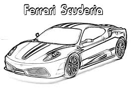 Printable ferrari logo coloring page. Top 30 Printable Ferrari Coloring Pages Online Coloring Pages