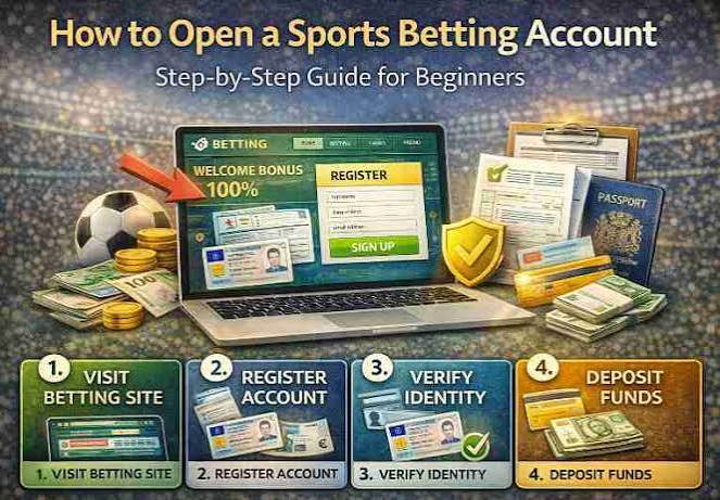 How to Open a Sports Betting Account Safely (Beginner Guide 2026)