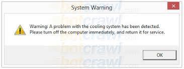 How To Fix Warning A Problem With The Cooling System Has Been Detected Toshiba Botcrawl