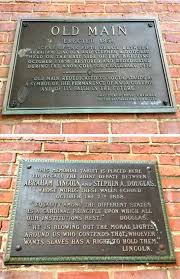 Knox College Galesburg Illinois Abraham Lincoln And Stephen Douglas Debate Abraham Lincoln Knox Lincoln