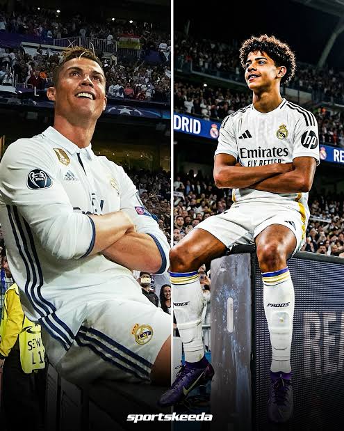  RONALDO ĐẾN REAL MADRID?  Cristiano Ronaldo Jr. đang tập luyện với  học viện Real Madrid trong khi đang thi đấu, với khả năng chuyển nhượng  trong tương lai.⚪️ Một Cristiano