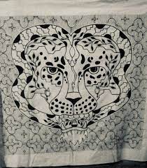Shipibo Tapestry Based On Ayahuasca Visions Representing Icaros And Sacred Spirit Elements Shipibo Pattern Shipibo Psychedelic Art