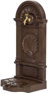 So ein hilfreiches garten waschbecken können sie auch selbst bauen! Aubaho Standbrunnen 95cm Waschbecken Garten Alu Grun Antik Stil Brunnen Waschplatz Brunnen Kaskaden Gartendeko