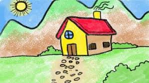 Using your own floor plan sketches or your results from the draw floor plan module of our house design tutorial, start by drawing the exterior walls of the main story of your home. How To Draw A Simple House For Kids Bizimtube Creative Diy Ideas Crafts And Smart Tips