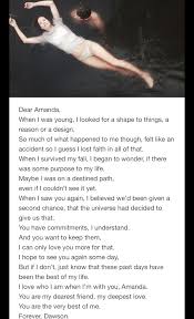 Dawson S Letter To Amanda Nicholas Sparks Movies Quotes Nicholas Sparks Quotes Nicholas Sparks Books